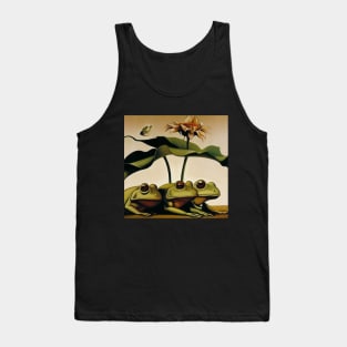 Frogs in the Shade Tank Top